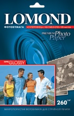 Бумага Lomond (1103104) 260/21x15/20л, Premium Photo Paper Super Glossy