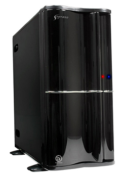 Корпус Soprano 400W ATX Black  (VB1400BNS)