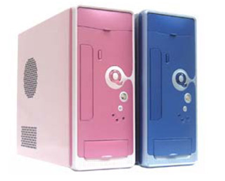 Корпус BenQ YY-A2FB-BL Blue mATX w/o PSU