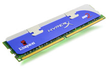 Память DDR II 4096Mb PC-8500, 1066MHz (2x2048Mb) Kingston HiperX  (KHX8500D2K2/4G)
