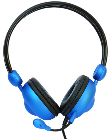 Наушники с микрофоном CROWN CMH-942 blue