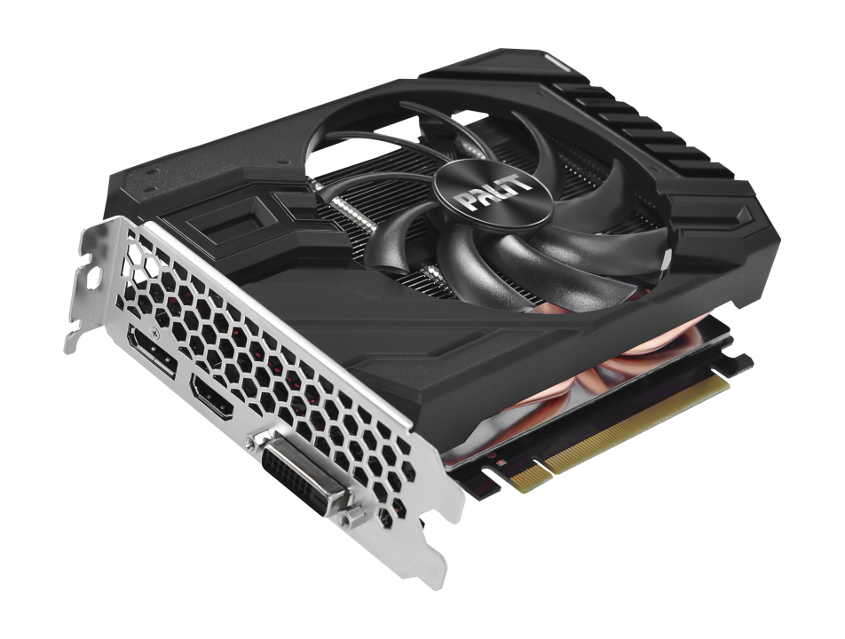 Видеокарта Palit 6Gb/PCI-E NVIDIA GeForce GTX 1660 SUPER STORMX OC [GDDR6]  (NE6166SS18J9-161F)