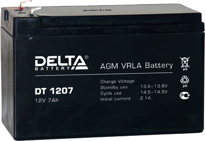Батарея Delta 12V 7Ah  (DT1207)