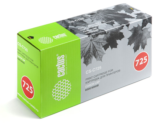 Тонер-картридж Canon Cartridge 725 CACTUS  (CS-C725S)
