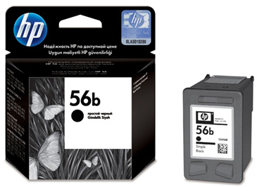 Картридж HP №56b черный  (C6656BE)