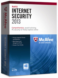 Антивирус McAfee Internet Security 2013, 1 user, OEM  (MMIS139001RAO)