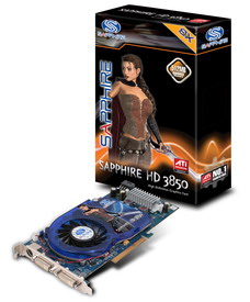 Видеокарта 512Mb/AGP/Sapphire ATi Radeon HD3850 [DDR3]  (11124-00/01)
