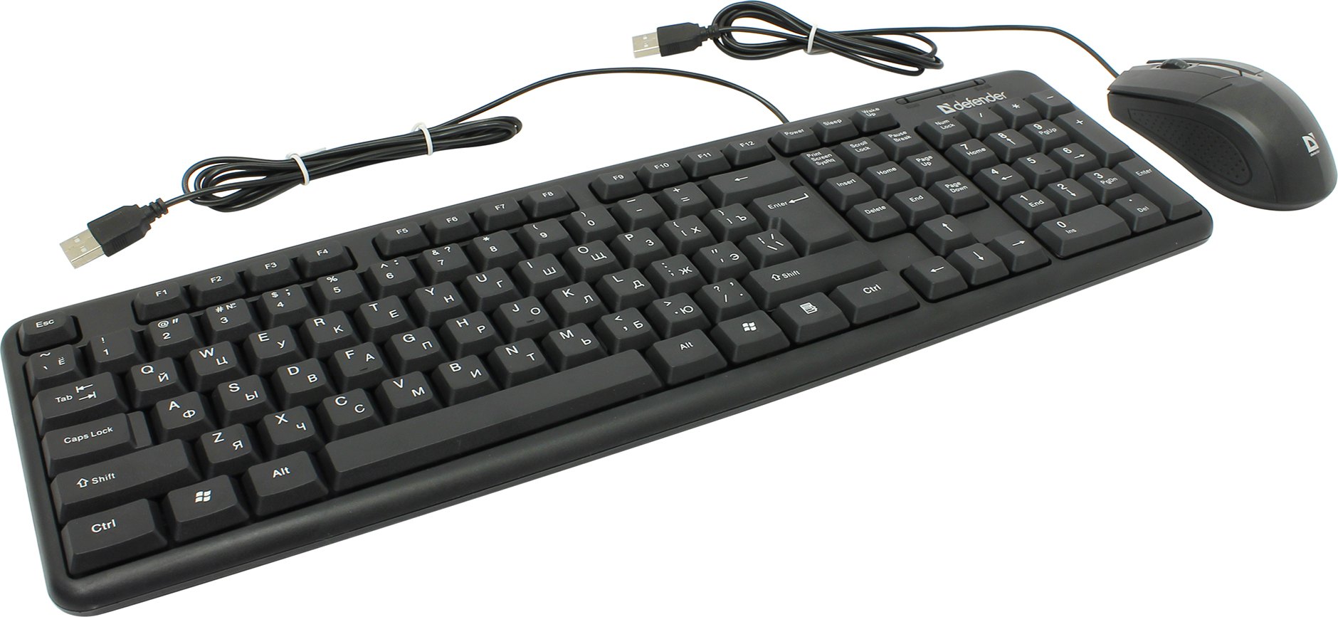 Клавиатура + мышь Defender Dakota C-270, USB, black