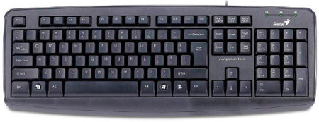 Клавиатура + мышь Genius KM-100X (KB-110X + DX-100X) black, USB