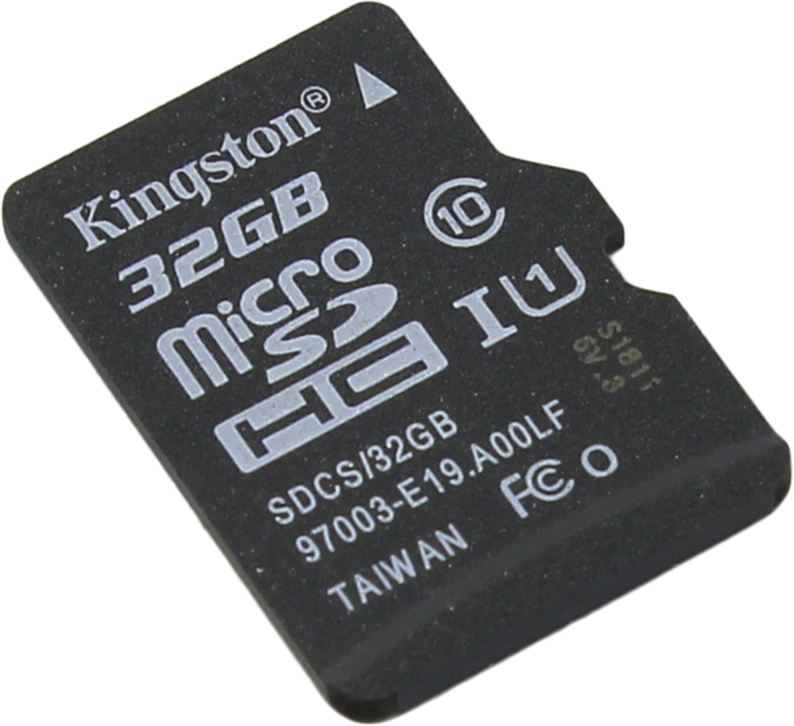 Карта памяти MicroSDXC 32Gb KINGSTON (class 10) UHS-I U1 Canvas Select  (SDCS/32GBSP)