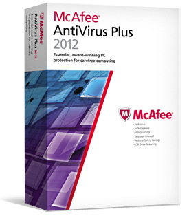 Антивирус McAfee AntiVirus Plus 2012 - 3 PC - RU  (BOXMAV129MB3RAA)