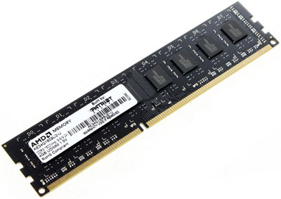 Память DDR3 2Gb PC3-10666, 1333MHz AMD  (AE32G1339U1-U)/(R332G1339U1S-UGO)