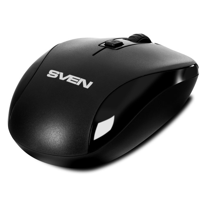 Мышь SVEN RX-255W беспроводная, black, USB