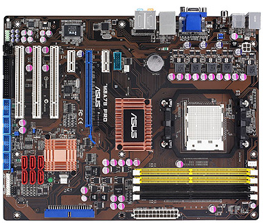 Материнская плата ASUS M3A78 PRO Socket AM2+/AMD 780G/DDR II/PCI-Ex16/Video HD3200/ATX