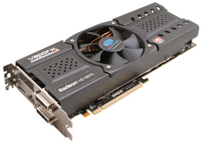 Видеокарта Sapphire 1Gb/PCI-E ATi Radeon HD5870 Vapor-X [DDR5]  (21161-03/11161-12/03)