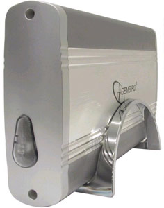 Внешний бокс для 3.5HDD SATA Gembird EE3-UNAS-S USB2.0 + SATA + LAN алюминиевый корпус