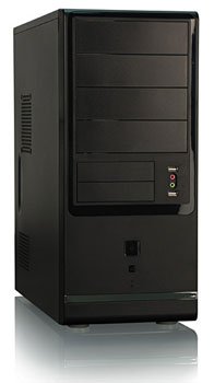 Корпус Foxconn TSAA-426 black/silver 500W ATX