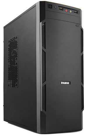 Корпус ZALMAN ZM-T1 Black w/o PSU