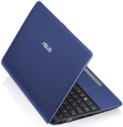 Ноутбук ASUS EEE PC 1015B(3Q) C30/2048Mb/320Gb/10.1/AMD HD6250M/WiFi/DOS  (Blue)