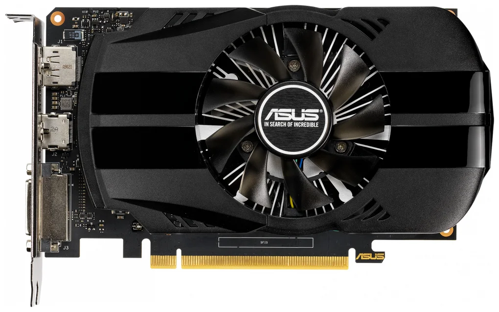 Видеокарта ASUS 4Gb/PCI-E NVIDIA GeForce GTX 1650 Phoenix OC [GDDR5]  (PH-GTX1650-O4G)