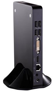 Неттоп Foxconn nTA350-0H0W-B-AE BookSize nettop AMD E350/DDR III SODIMM/VGA (Radeon 6310)/CR/HDMI+DVI/WiFi