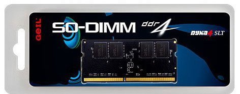 Память SODIMM/DDR4 4Gb PC-17000, 2133MHz Geil  (GS44GB2133C15SC)