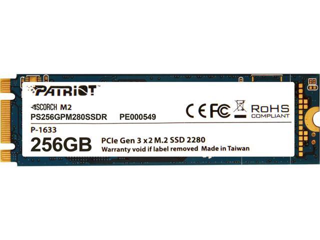 Диск SSD M.2  256Gb Patriot SCORCH, TLC  (PS256GPM280SSDR)