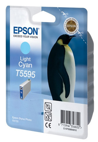 Картридж Epson T5595 светло-голубой  (C13T55954010)
