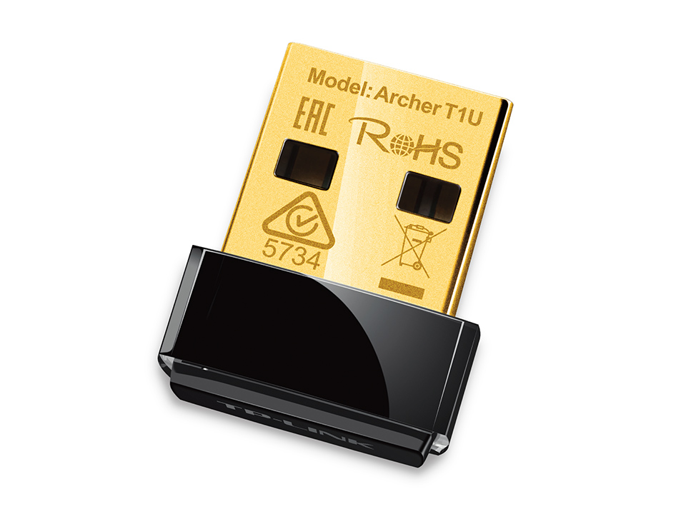 Беспроводной адаптер WiFi TP-LINK Archer T1U AC450 Nano USB