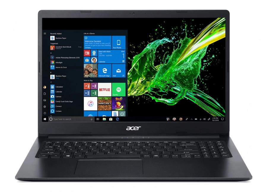 Ноутбук Acer Aspire 3 A315-56-38W0 Intel Core i3-1005G1/4Gb/256Gb SSD/15.6 FHD/WiFi/BT/Linux  (NX.HS5ER.00W)