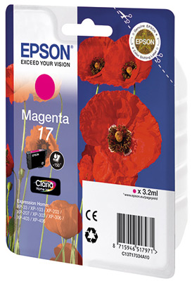 Картридж Epson 17 пурпурный  (C13T17034A10)
