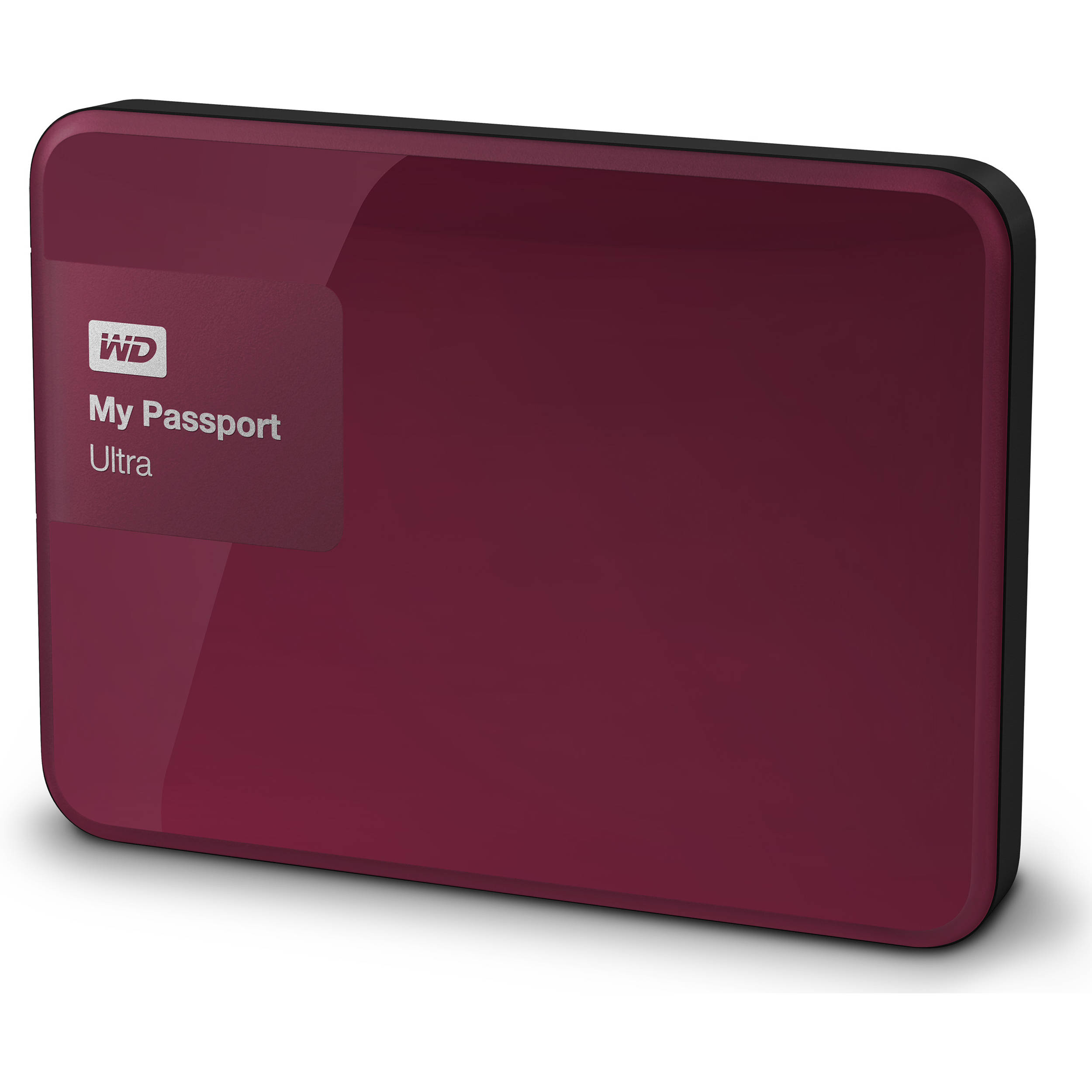 Жесткий диск внешний 2.5 1Tb WD  My Passport Ultra, Red, USB 3.0  (WDBDDE0010BBY)