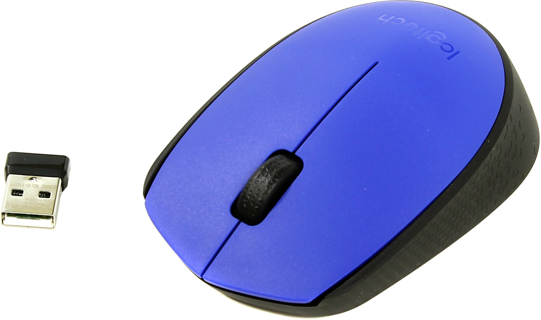 Мышь Logitech Wireless M171, голубая  (910-004640)
