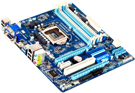 Материнская плата GIGABYTE GA-H77M-D3H Socket1155/iH77/DDR III/PCI-Ex16/Video/SATA 6Gb/USB 3.0/mATX
