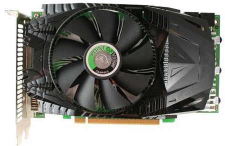 Видеокарта 1024Mb/PCI-E/Point of View GeForce GTX560Ti [DDR5]