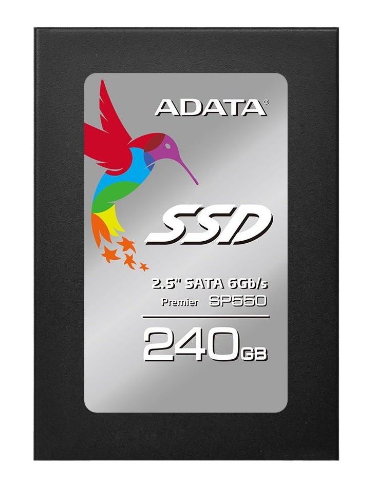 Диск SSD 2.5 240Gb ADATA Premier SP550, SATA III 560/510 MB/s  (ASP550SS3-240GM-C)