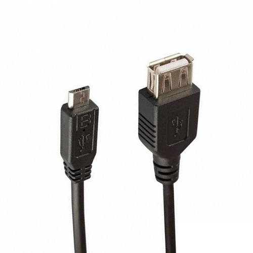 Кабель USB2.0 A-microB ACD 1м, черный  (ACD-U910-M1B)