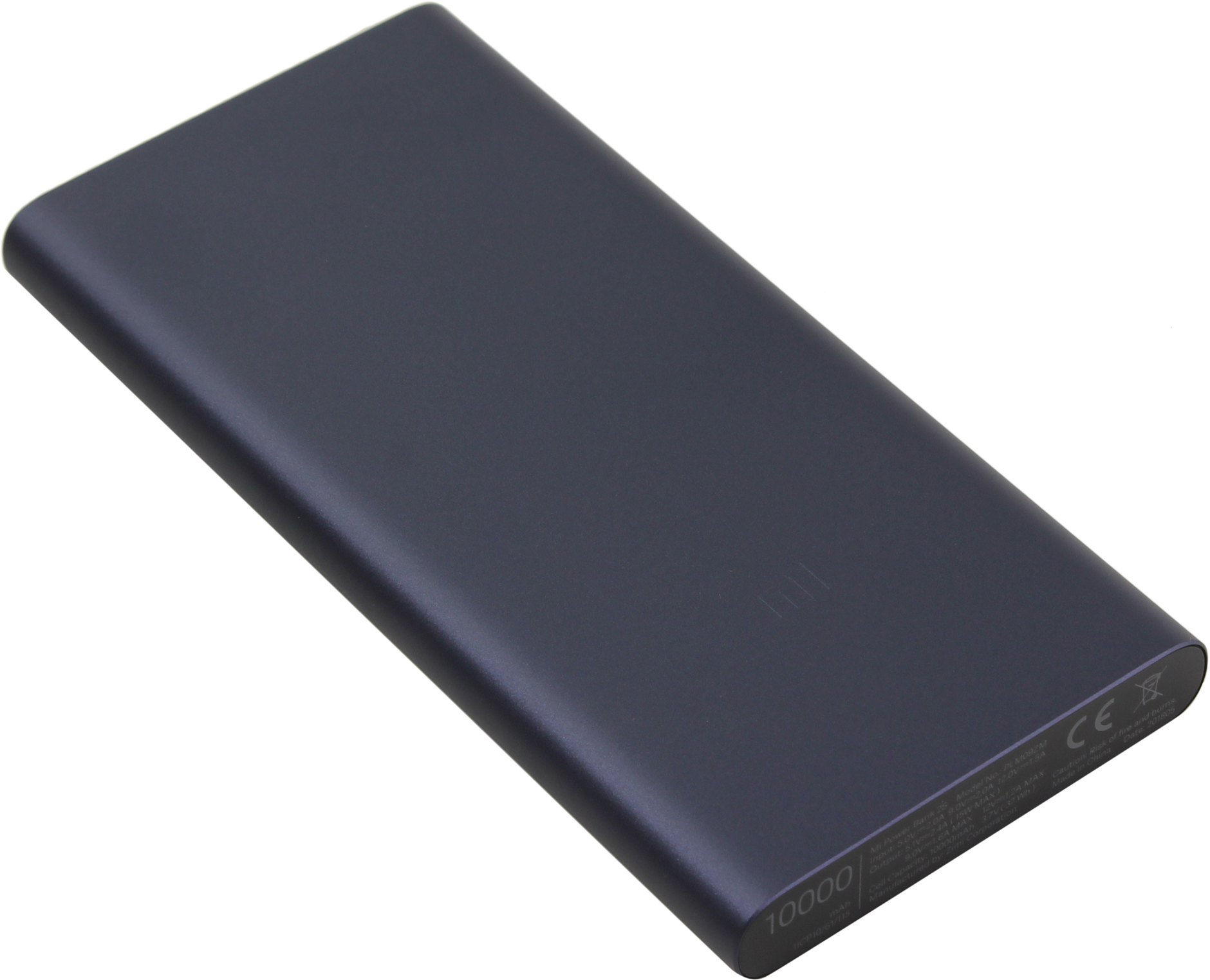 Внешний аккумулятор Xiaomi Mi Power Bank 2S slim 10000 (black) (PLM09ZM/VXN4230GL)