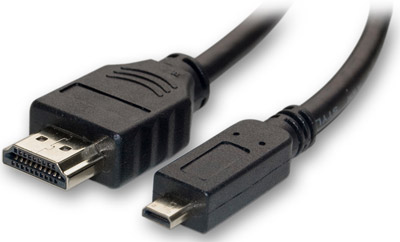 Кабель HDMI-microHDMI V1.4b 5bites male/male 2.0м  (APC-100-020)