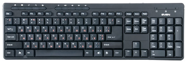 Клавиатура SVEN Standard 307M black, USB