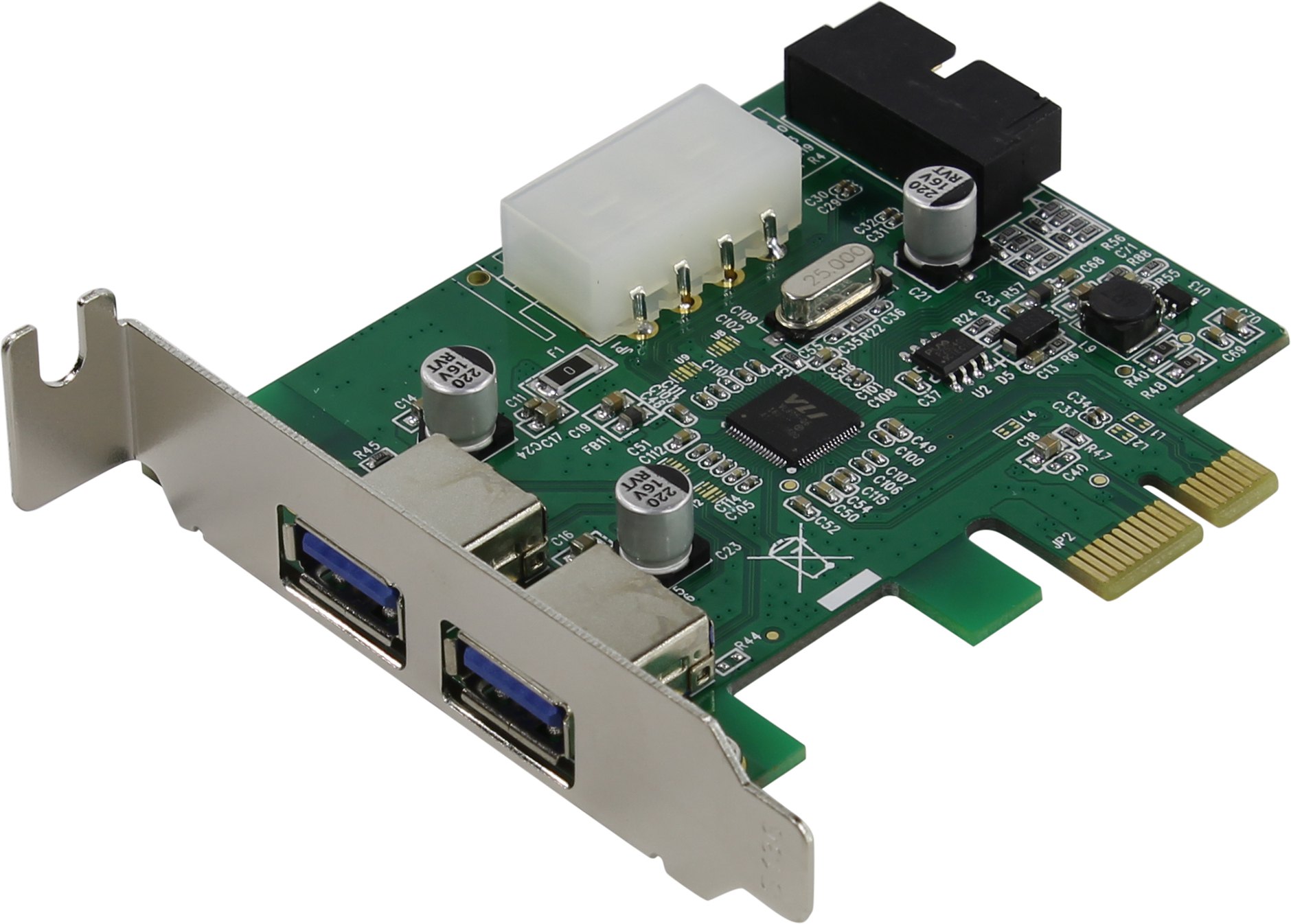 Контроллер PCI-Ex/USB3.0 ORIENT VA-3U2219PELP