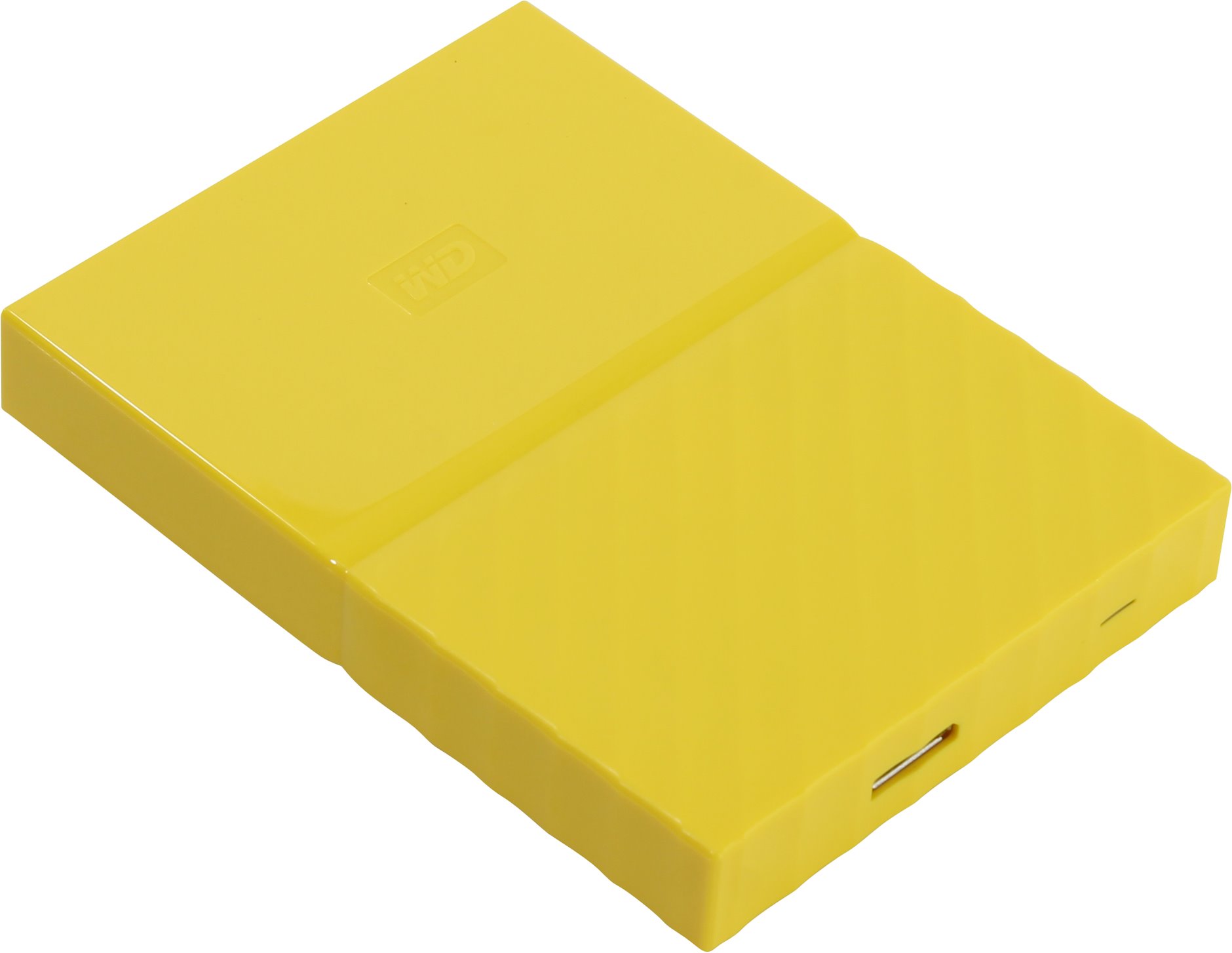 Жесткий диск внешний 2.5 1Tb WD  My Passport, желтый, USB 3.0  (WDBBEX0010BYL-EEUE)