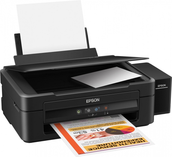 МФУ Epson L222 A4 струйный (принтер, сканер, копир)  (C11CE56403)