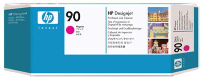 Печатающая головка HP №90 пурпурная с устройством очистки  (C5056A)