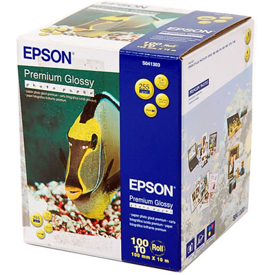 Бумага Epson 100x8м (C13S041303) Premium Glossy Photo Paper 255 г/м2