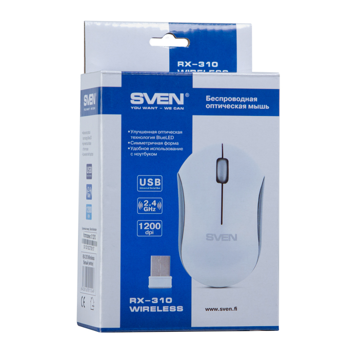 Sven rx 300 wireless. Мышь Sven RX-310 Wireless White USB. Мышь Sven RX-310 White USB. Подключить беспроводную мышь Sven на Windows 10.