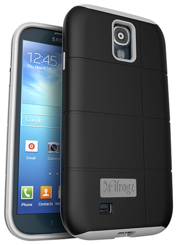 Чехол Ifrogz для Samsung Galaxy S4 Cocoon черный/серый  (GS4CN-BKGY)
