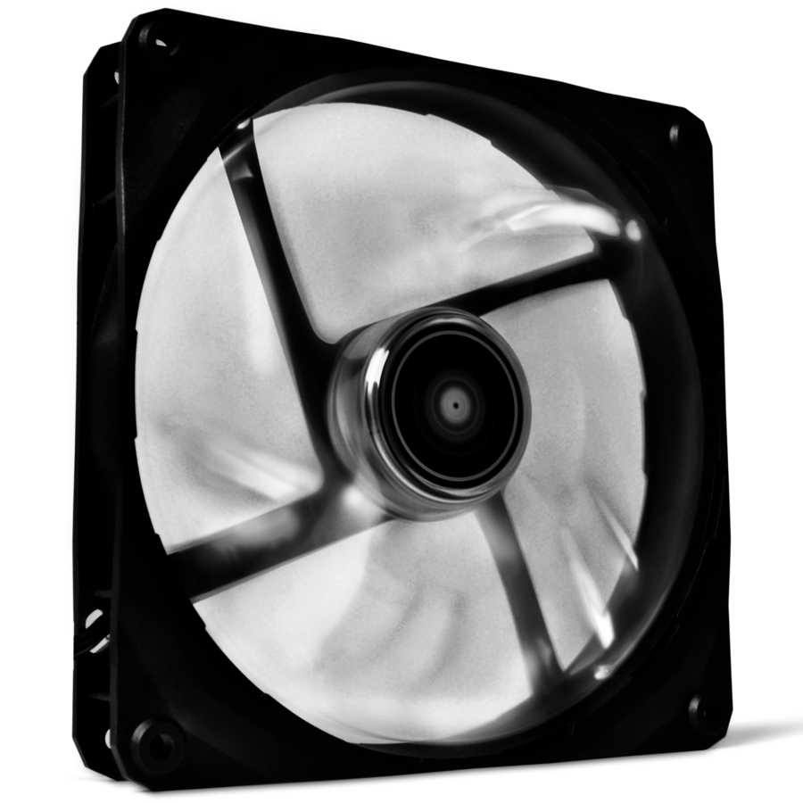 Вентилятор для корпуса NZXT FZ 120mm LED Airflow Fan white  (RF-FZ120-W1)