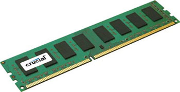 Память DDR3 4Gb PC3-10666, 1333MHz Crucial  (CT51264BA1339)